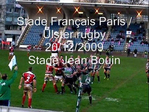 19 décembre 2009 - Stade vs Ulster, le match
