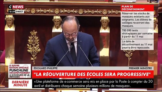 «Le port du masque est prohibé pour les enfants en maternelle, il n'est pas recommandé à l'école élémentaire Edouard Philippe