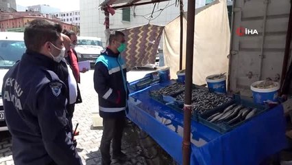 Kaçak inci kefali satıcılarına göz açtırılmadı