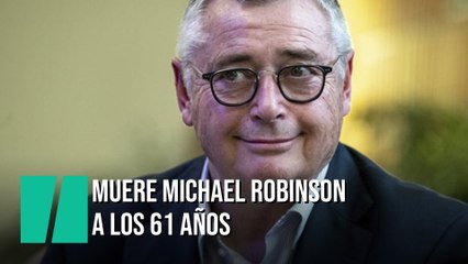 Muere a los 61 años el exfutbolista y comentarista deportivo Michael Robinson