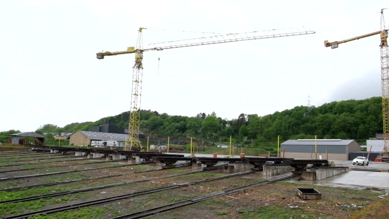 Chantier Naval Meuse et Sambre, à Seilles