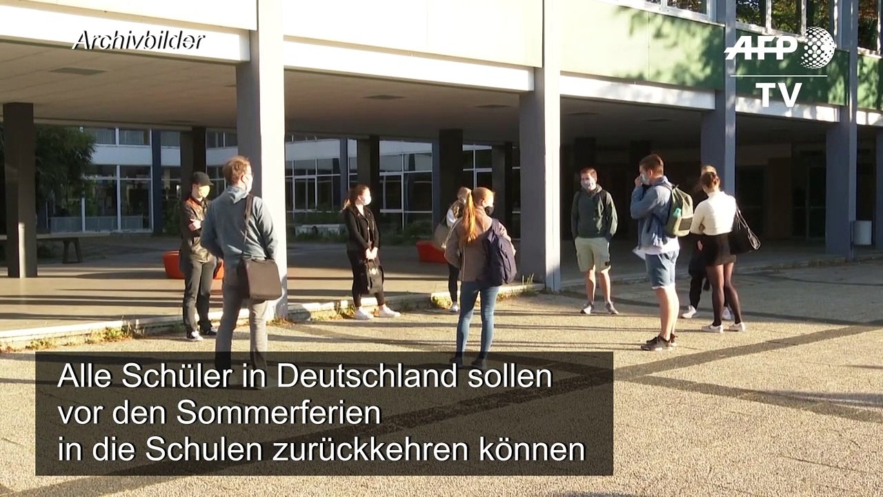 Corona-Krise: Präsenzunterricht für alle Schüler vor den Sommerferien