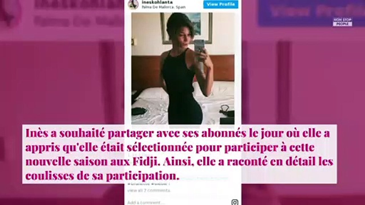 Koh-Lanta 2020 - Inès : comment elle a appris la nouvelle de sa participation