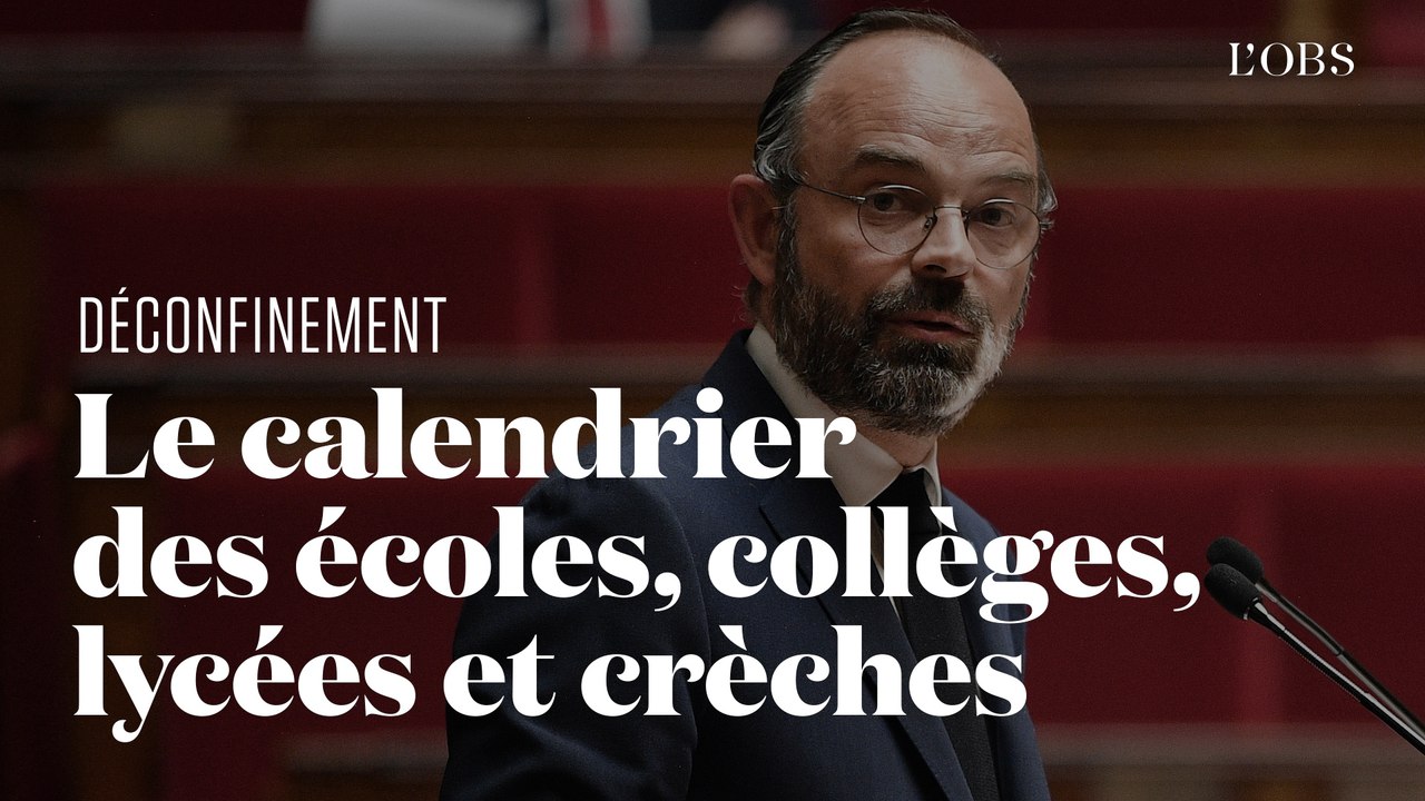 Ecoles, collèges, lycées et crèches : la stratégie d'Edouard Philippe à partir du 11 mai