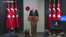 Cumhurbaşkanı Erdoğan, sokağa çıkma kısıtlamasının bu hafta üç gün olacağını açıkladı