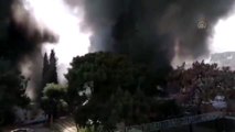 Afrin'de bomba yüklü tankerle terör saldırısı (2)