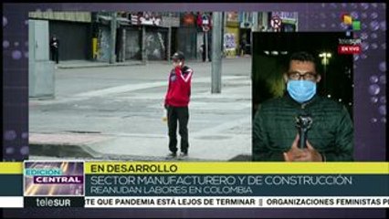 Colombia comienza a reanudar actividades económicas pese a pandemia