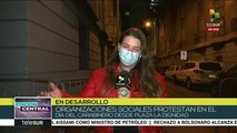Chile: Carabineros detienen a varias personas en Plaza Italia