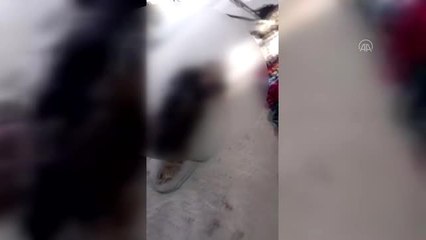 Afrin'de bomba yüklü tankerle terör saldırısı (3)