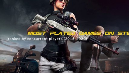most played games on steam 2015- 2020