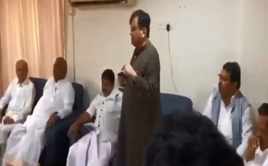 नेता अहमद पटेल ने विधायकों को एकजुट कर समझाया- बीजेपी को हराना है, कांग्रेस के सम्मान को बचाना है, देखें Video