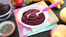 Beet Apple Banana Chia Baby Puree +6M