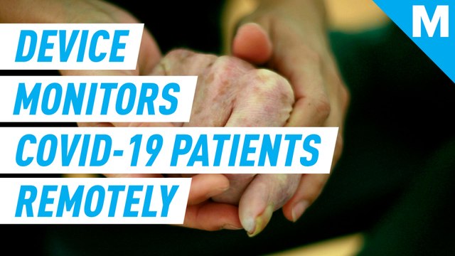 This device looks like a WiFi router, but it actually helps doctors monitor coronavirus patients remotely