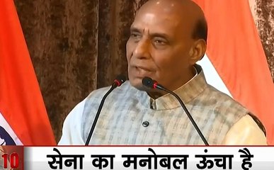 सिंगापुर से रक्षा मंत्री राजनाथ सिंह की पाकिस्तान को चेतावनी, भारत को बर्दाश्त नहीं पाक की नापाक हरकत