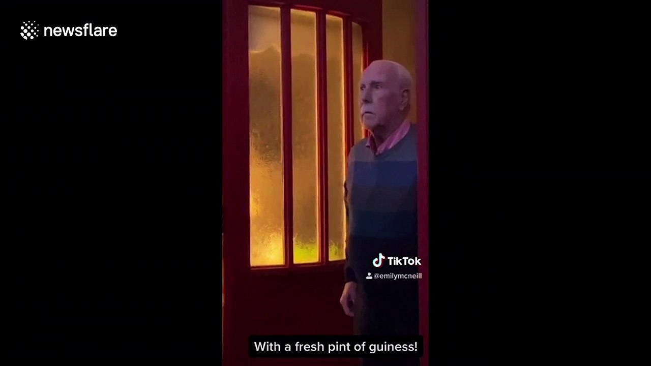 Belfast pub delivers pint of Guinness to 79-year-old grandad in isolation