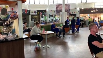 A minute of silence at Heath Hospital