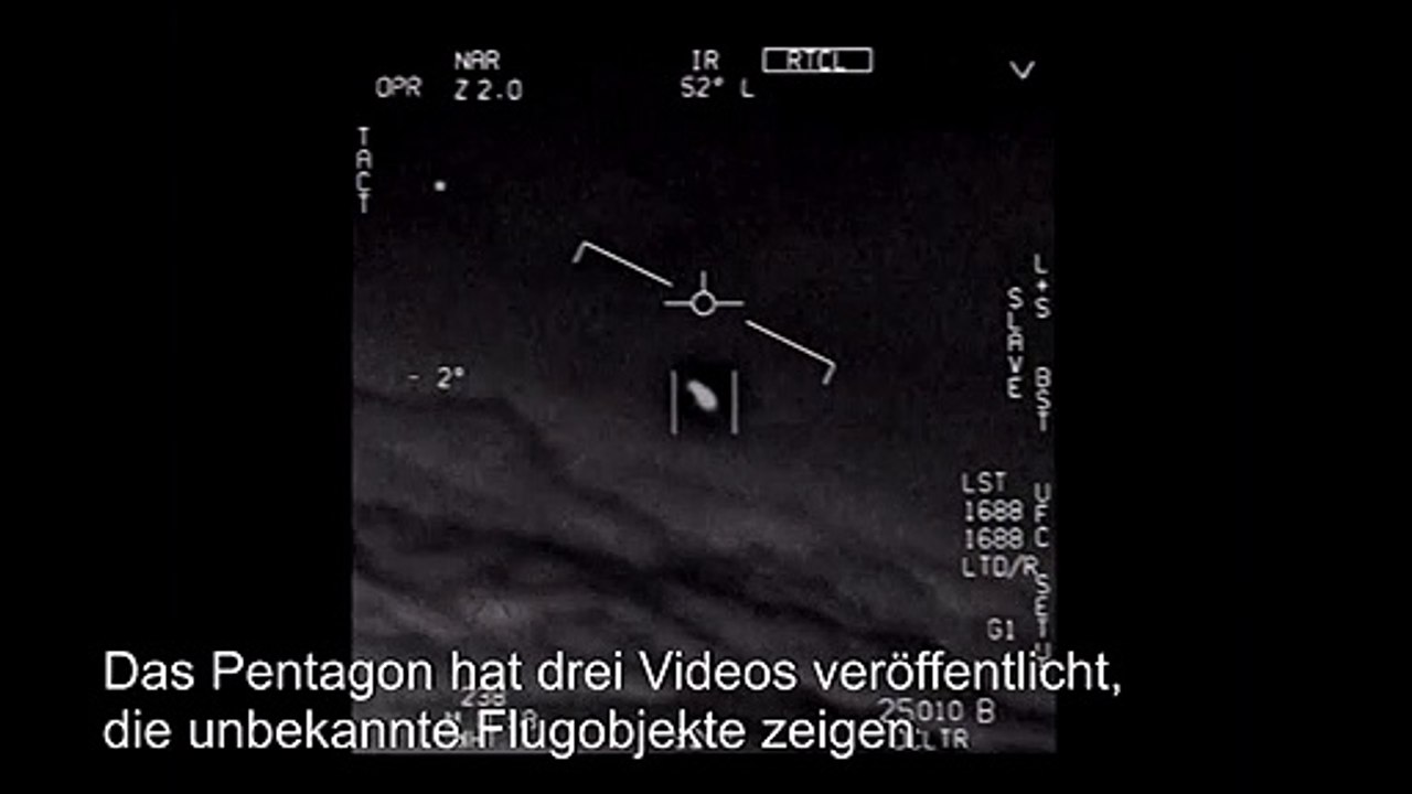 Pentagon veröffentlicht drei ufo-videos