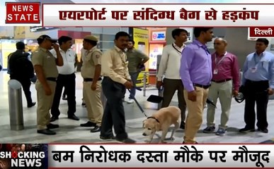 Shocking News: IGI A‏irport पर मिला संदिग्ध बैग, देखिए ये Video