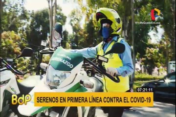 Serenos en primera línea contra la lucha del coronavirus