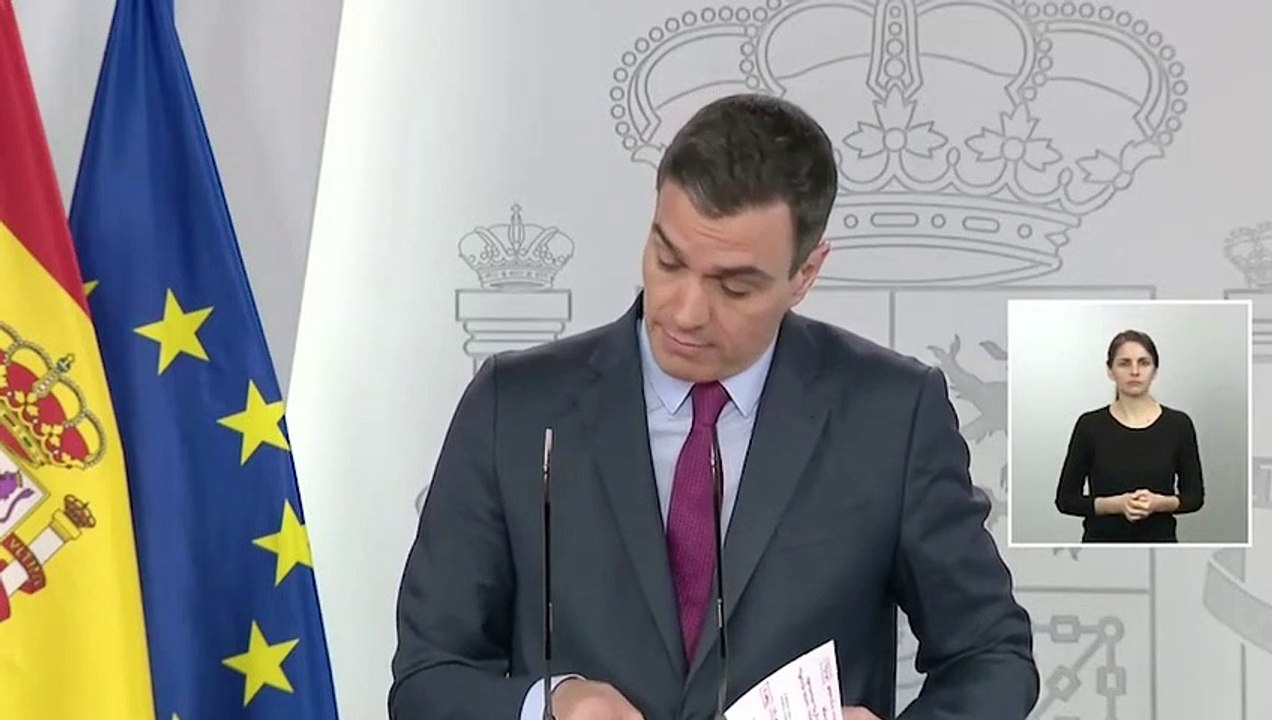 Sánchez: "La OCDE nos ponía entre los diez primeros países en número de test"