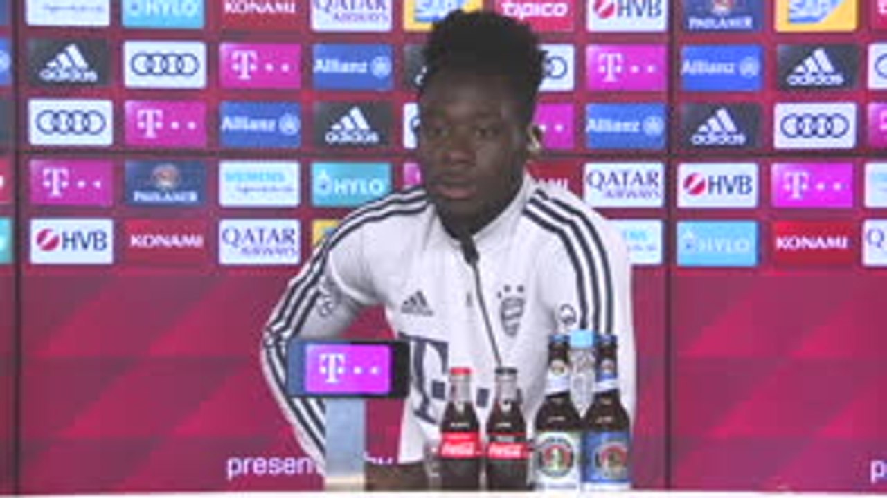 FOOTBALL: Bundesliga: Interview with Bayern Munich's teenage sensation Alphonso Davies