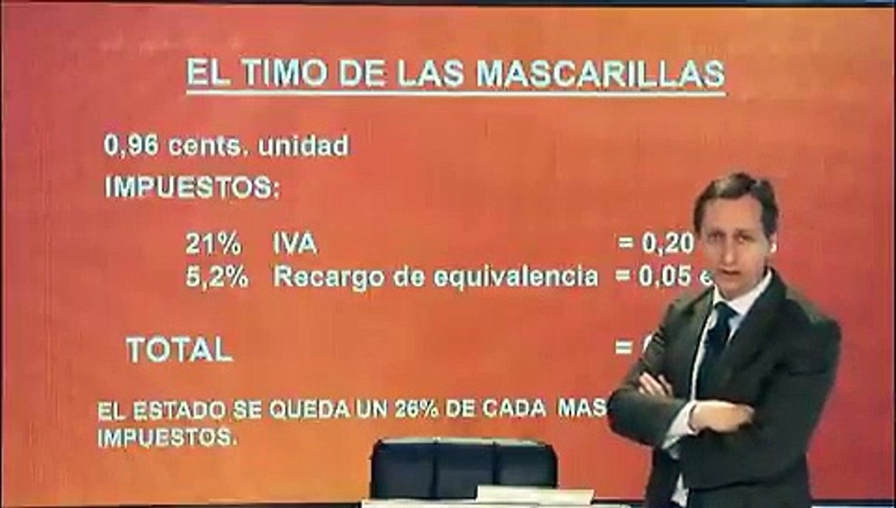 Carlos Cuesta: El timo de las mascarillas