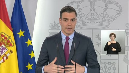 Sánchez: "A finales de junio, si la evolución de la enfermedad lo permite, estaremos en la nueva normalidad"