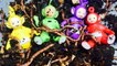COMPOST DIRT and WORMS with TELETUBBIES TOYS Learning for KIDS-