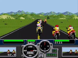 Let´´s Play Road Rash (SEGA) - LEVEL 3 - RACE 5 - GRASS VALLEY - No Commentary