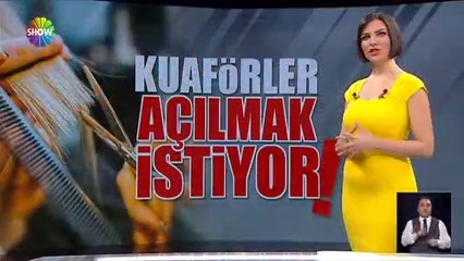Kuaförler ve berberler ne zaman açılacak?