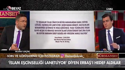 Ali Erbaş'a yapılan çirkin saldırıya tepki (1)