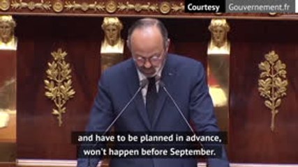 French PM declares end to the country's sporting season