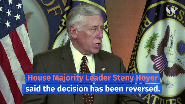 House of Representatives Won't Return Next Week