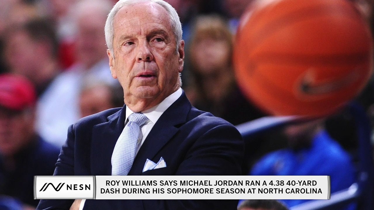 Roys Williams reveals Michael Jordan's insanely fast 40yard dash time video Dailymotion