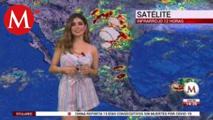 Pamela Longoria nos da el pronóstico del tiempo para este martes 28 de abril