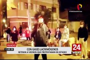 Huacho: vecinos causan disturbios por supuesto albergue para pacientes Covid-19
