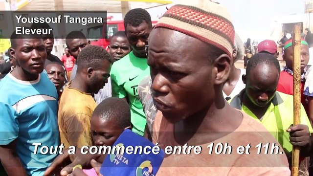 Mali: le plus grand camp de déplacés de Bamako part en fumée