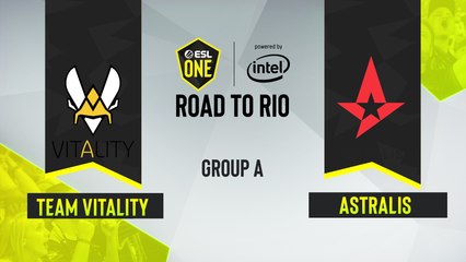 CSGO - Astralis vs. Team Vitality [Dust2] Map 1 - ESL One Road to Rio - Group A - EU