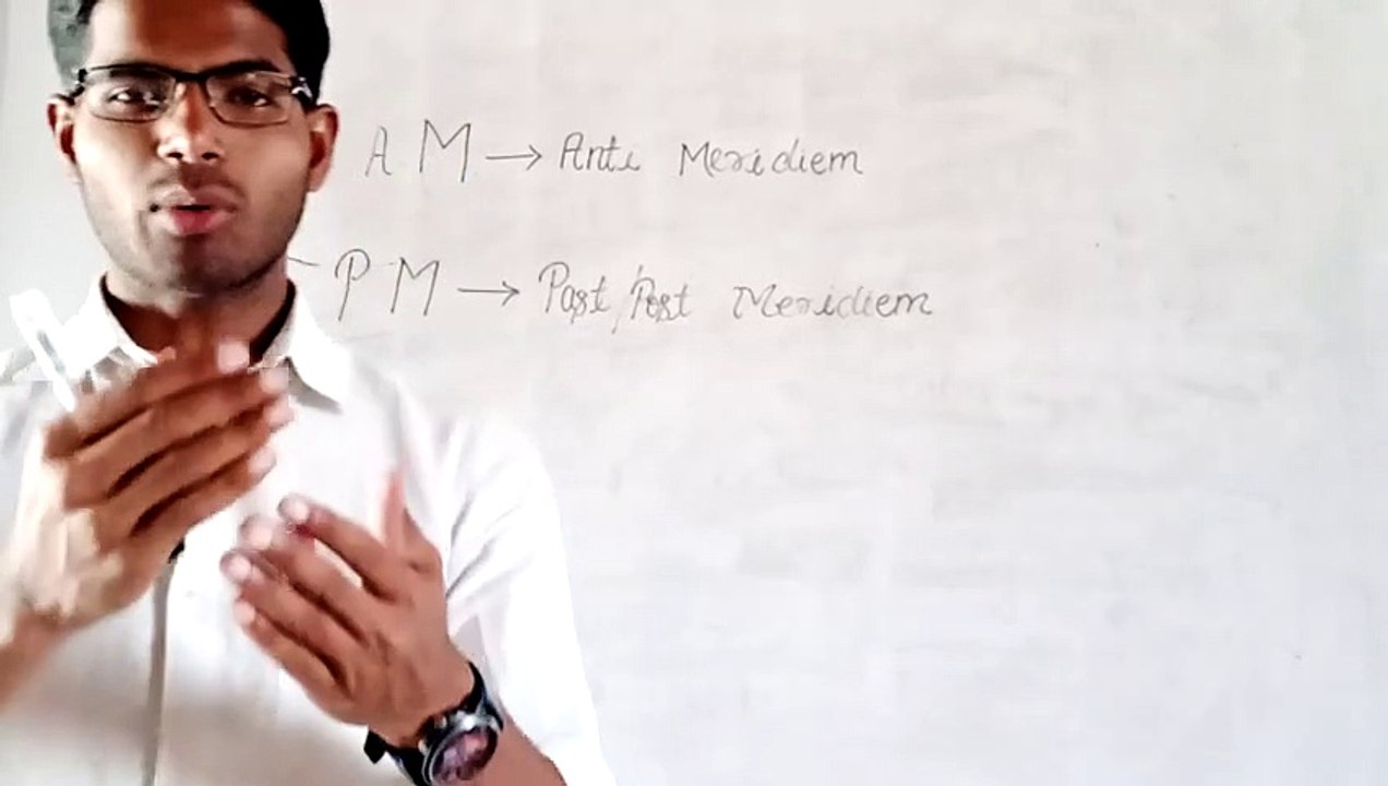 A.M. और P.M. में क्या अन्तर है by M.N.Sir