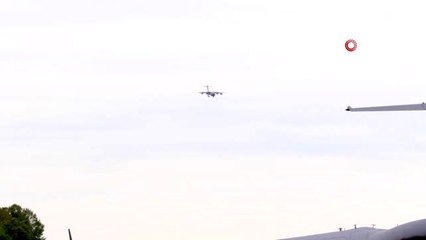 Türkiye'nin tıbbi yardım uçağı ABD'ye ulaştı