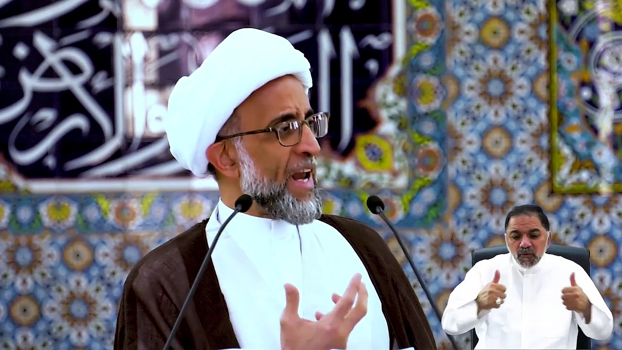 الشيخ الصفار  - عاشوراء اعلان المحبة لأهل البيت (ع)