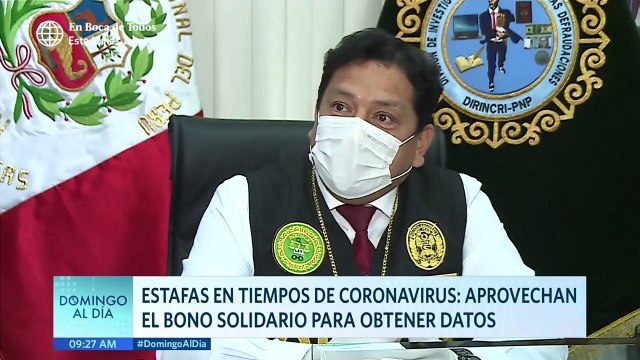 Domingo al Día: Estafas cibernéticas en tiempos de coronavirus