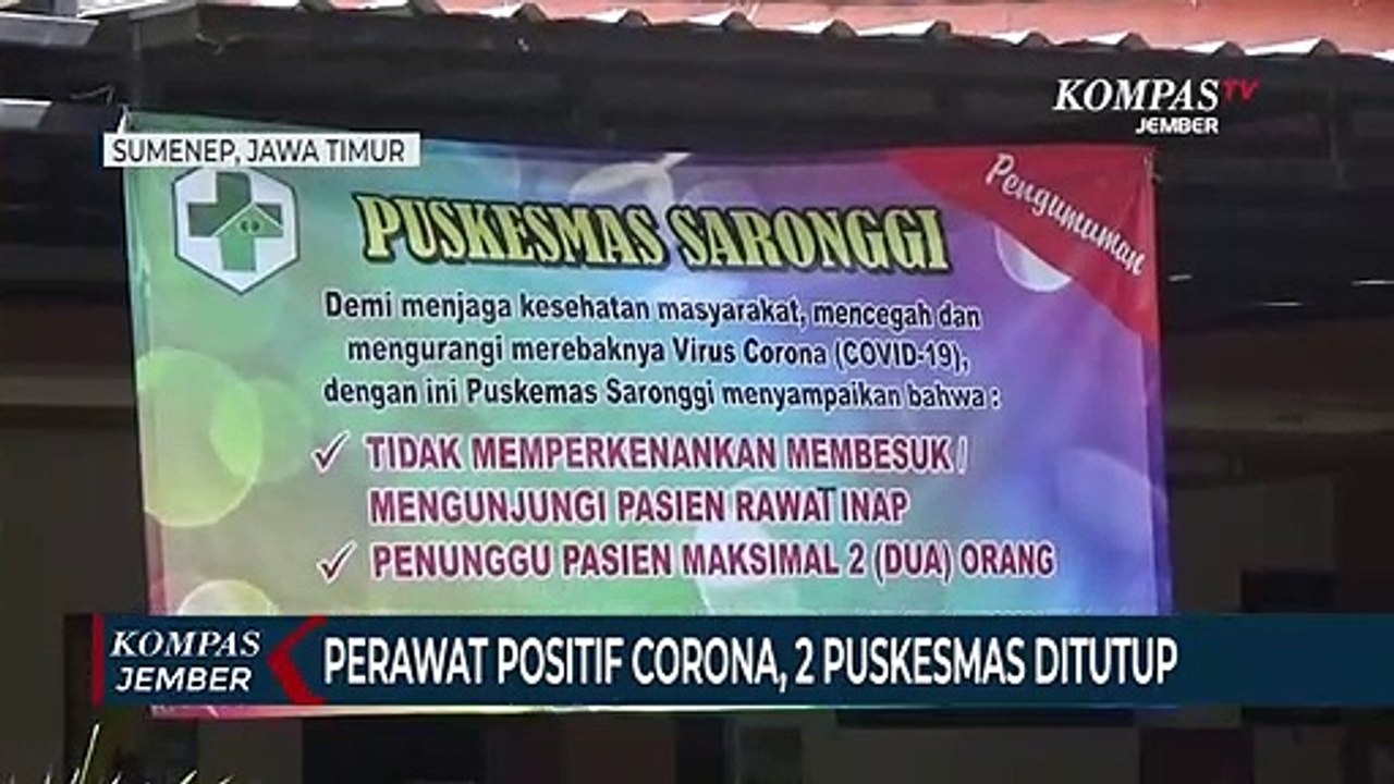Perawat Positif Covid-19, 2 Puskesmas Ditutup