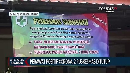 Download Video: Perawat Positif Covid-19, 2 Puskesmas Ditutup