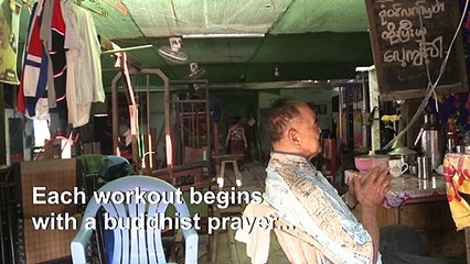 Myanmar's former 'Mr Burma' still pumping iron at 91
