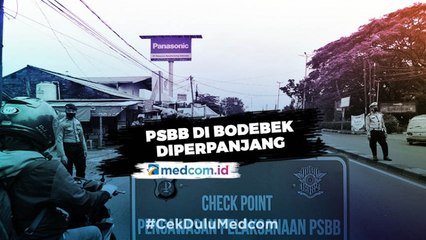 PSBB di Bodebek Diperpanjang Hingga 12 Mei