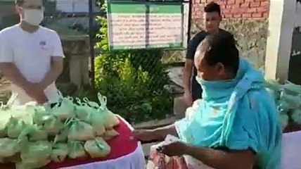 How to distribute relife material/Manipur Noth-East State/Enhance Dignity Of Givers & Takers