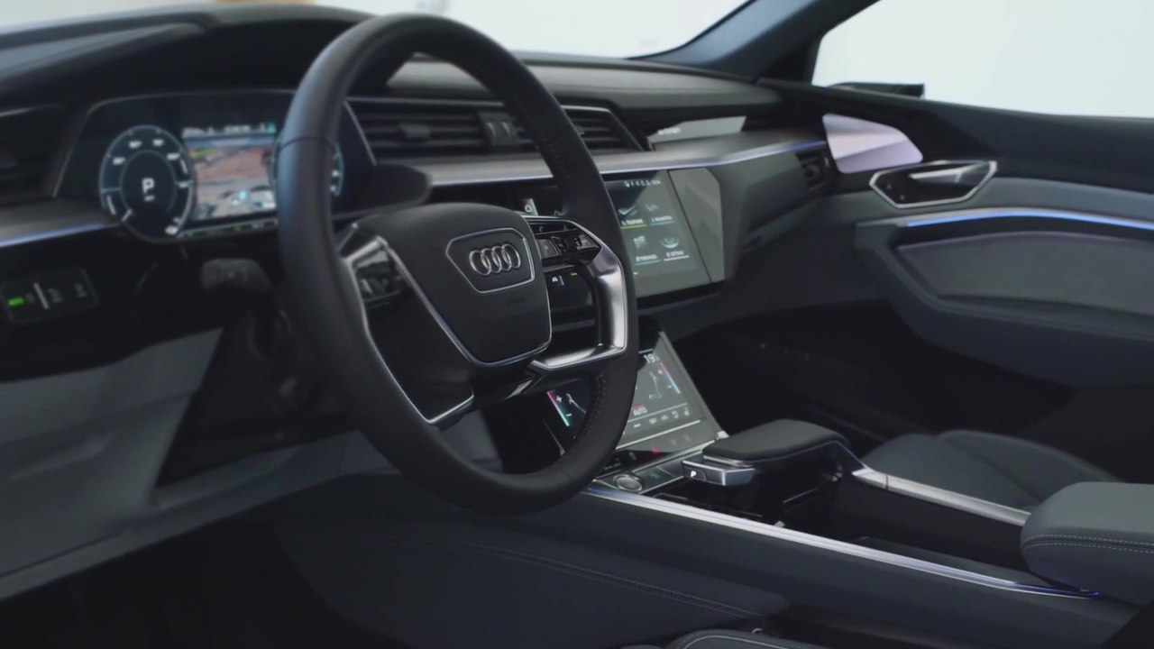 Der Audi e-tron Sportback - Form und Funktion in Vollendung - der Innenraum