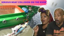 SERIOUS BOAT COLLISION ON THE RIVER