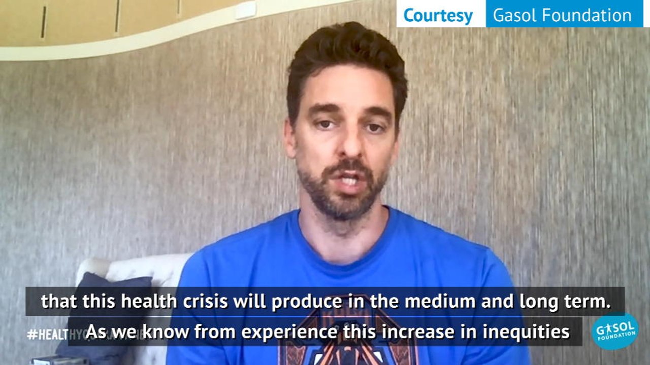 Pau Gasol to redouble charity efforts on childhood obesity amid coronavirus lockdown